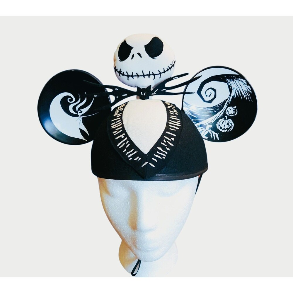Disney Parks Jack Skellington Nightmare Before Christmas Mickey Ear Hat